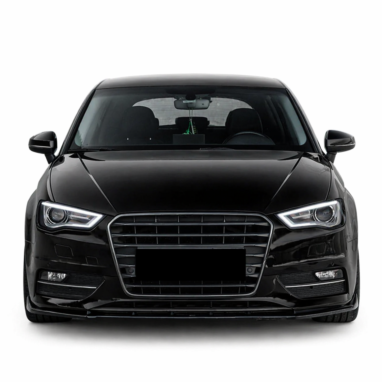 💫ART.9617 Splitter Nero Lucido per AUDI A3 8V Sportback 2013-2016💫