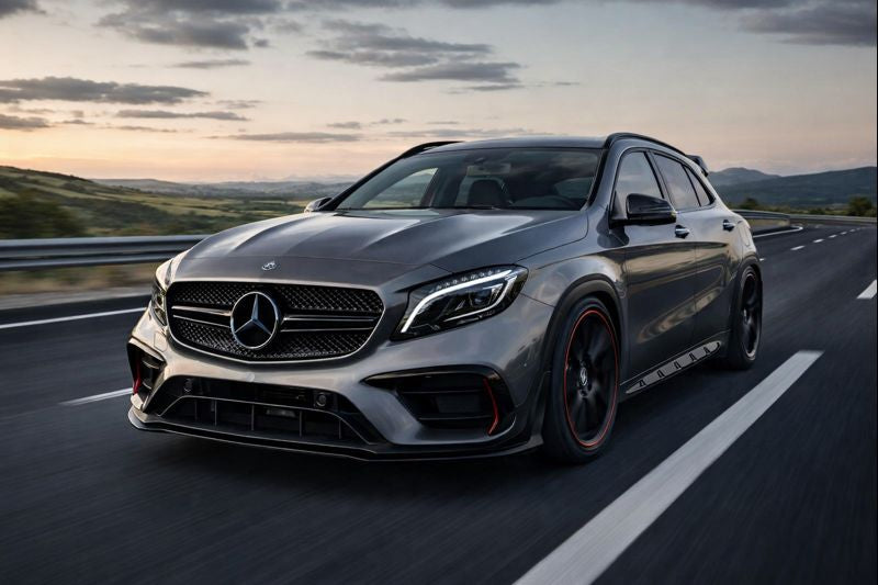 😍ART.6747 Griglia Sport Adatta Per Mercedes X156 GLA 45😍