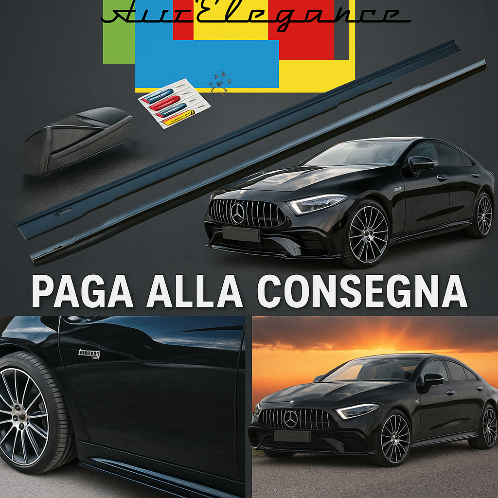 Minigonne Laterali Diffusori Mercedes-Benz CLS AMG-Line / 53AMG C257