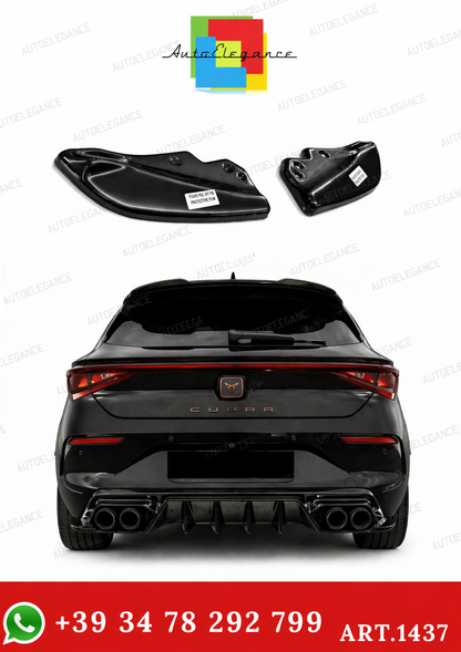 💫ART.1437 FLAP POSTERIORI CUPRA FORMENTOR 2020+ NERO LUCIDO💫