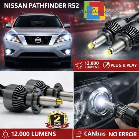 KIT LED per NISSAN PATHFINDER 4 R5 ANABAGLIANTI H7 CANBUS Bianco 6500K 360 gradi