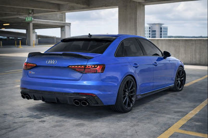 😍ART.6821 Spoiler Posteriore Adatto Per Audi A4 / S4 B9 Facelift😍