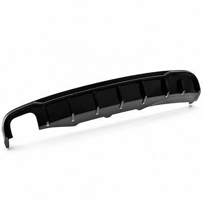 💕Art.9935 Diffusore a4 b8 look rs4 nero lucido per paraurti standard 07-14💕