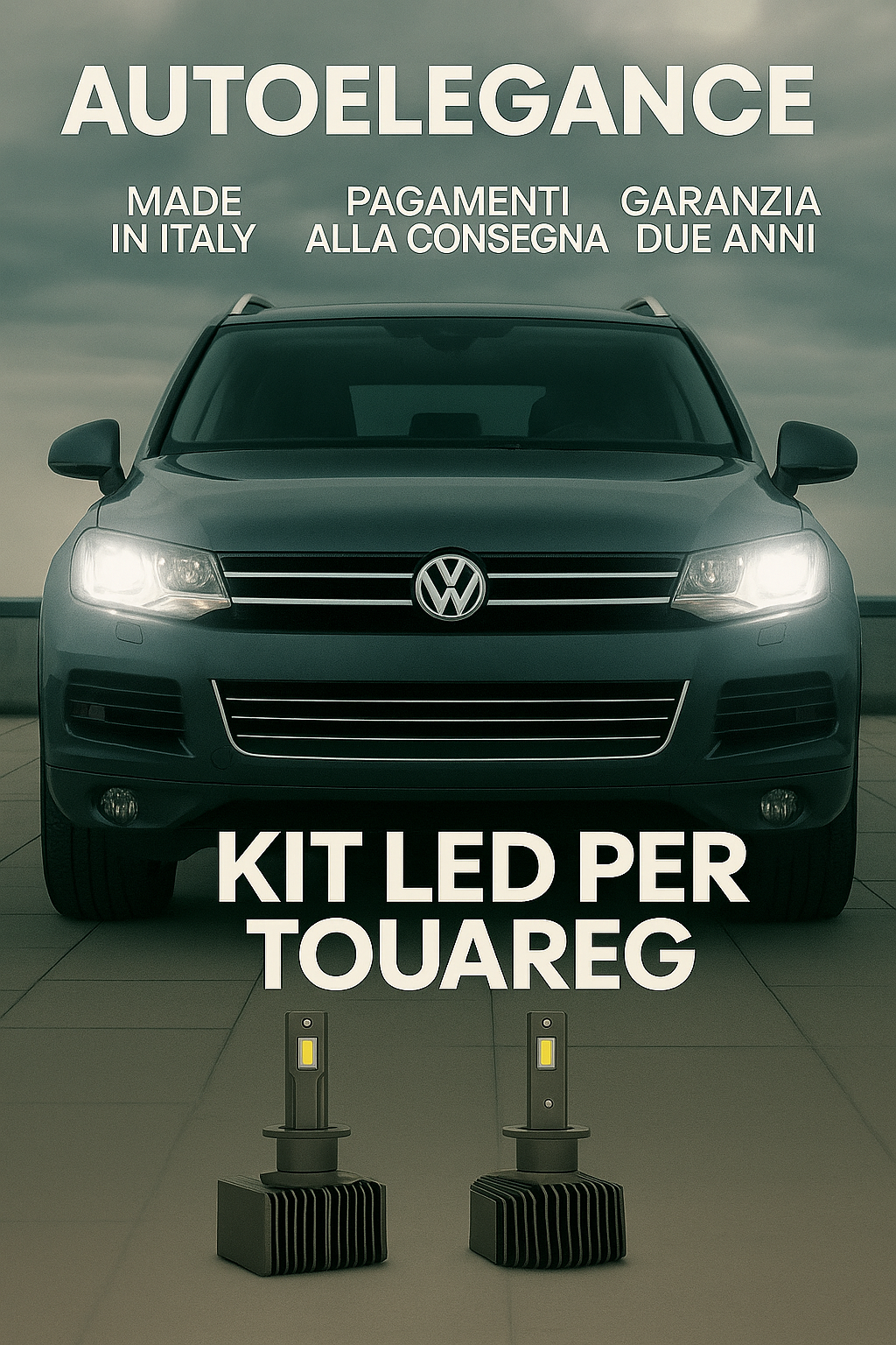 💖 KIT LED D1S 6000K Anabbaglianti per VW Touareg 2002-2010 | CANBUS Bianco 💖