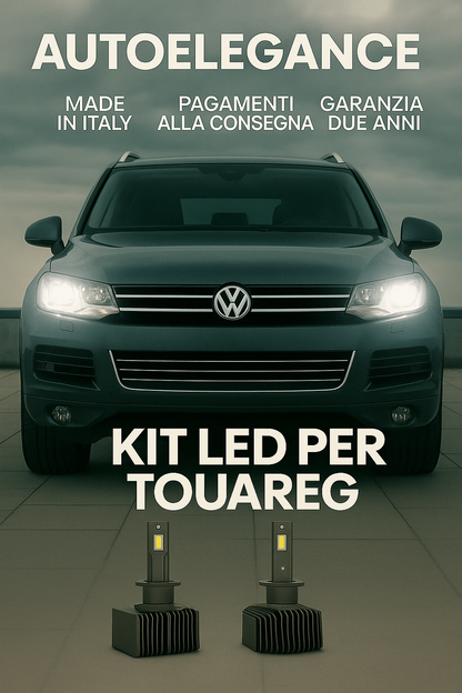 💖 KIT LED D1S 6000K Anabbaglianti per VW Touareg 2002-2010 | CANBUS Bianco 💖