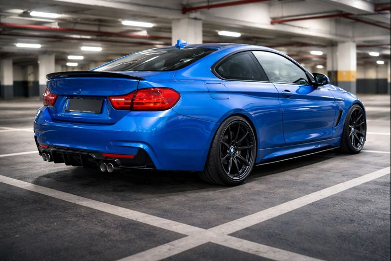 😍ART.6947 Spoiler Posteriore Adatto Per BMW Serie 4 F32 Coupé 2013-2021😍