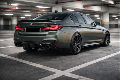😍ART.6966 SPOILER POSTERIORE ADATTO PER BMW SERIE 5 G30 M5 CS DESIGN😍