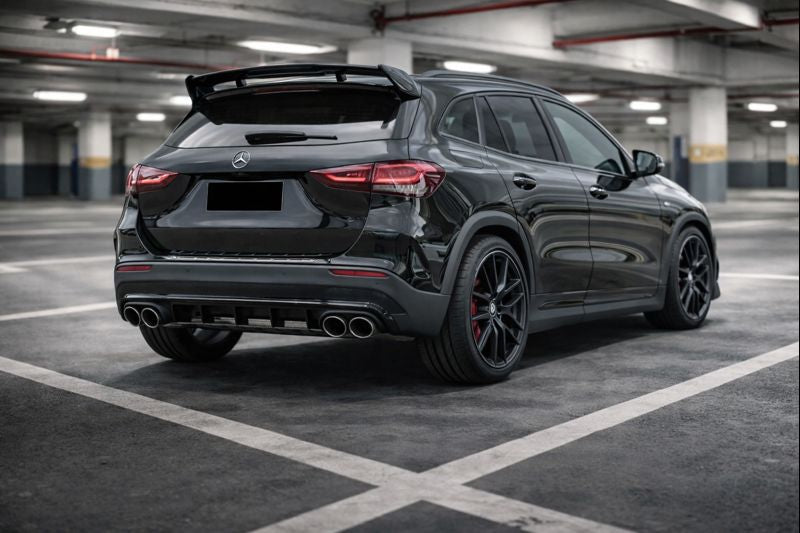 😍ART.7013 SPOILER POSTERIORE NERO PER MERCEDES H247 CLASSE GLA😍