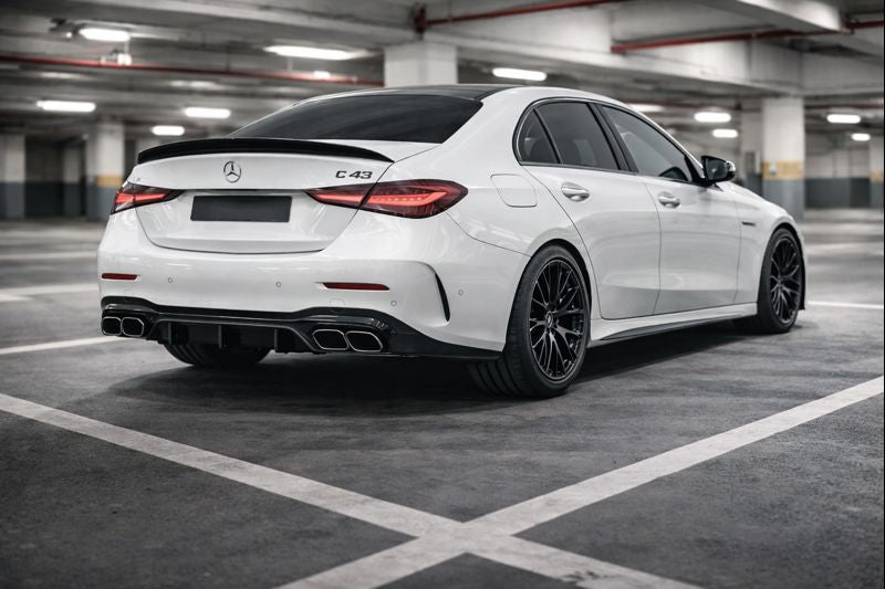 😍ART.7021 SPOILER  POSTERIORE ADATTO A MERCEDES-BENZ CLASSE C W206 C43 LOOK😍