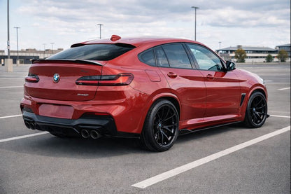😍ART.7023 Spoiler Posteriore Adatto Per BMW X4 G02 Nero Lucido😍