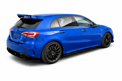 💫SOTTO MINIGONNE ADATTO PER MERCEDES CLASSE A W177 sportback nero lucido💫