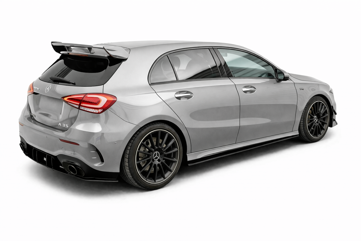 💫SOTTO MINIGONNE ADATTO PER MERCEDES CLASSE A W177 sportback nero lucido💫