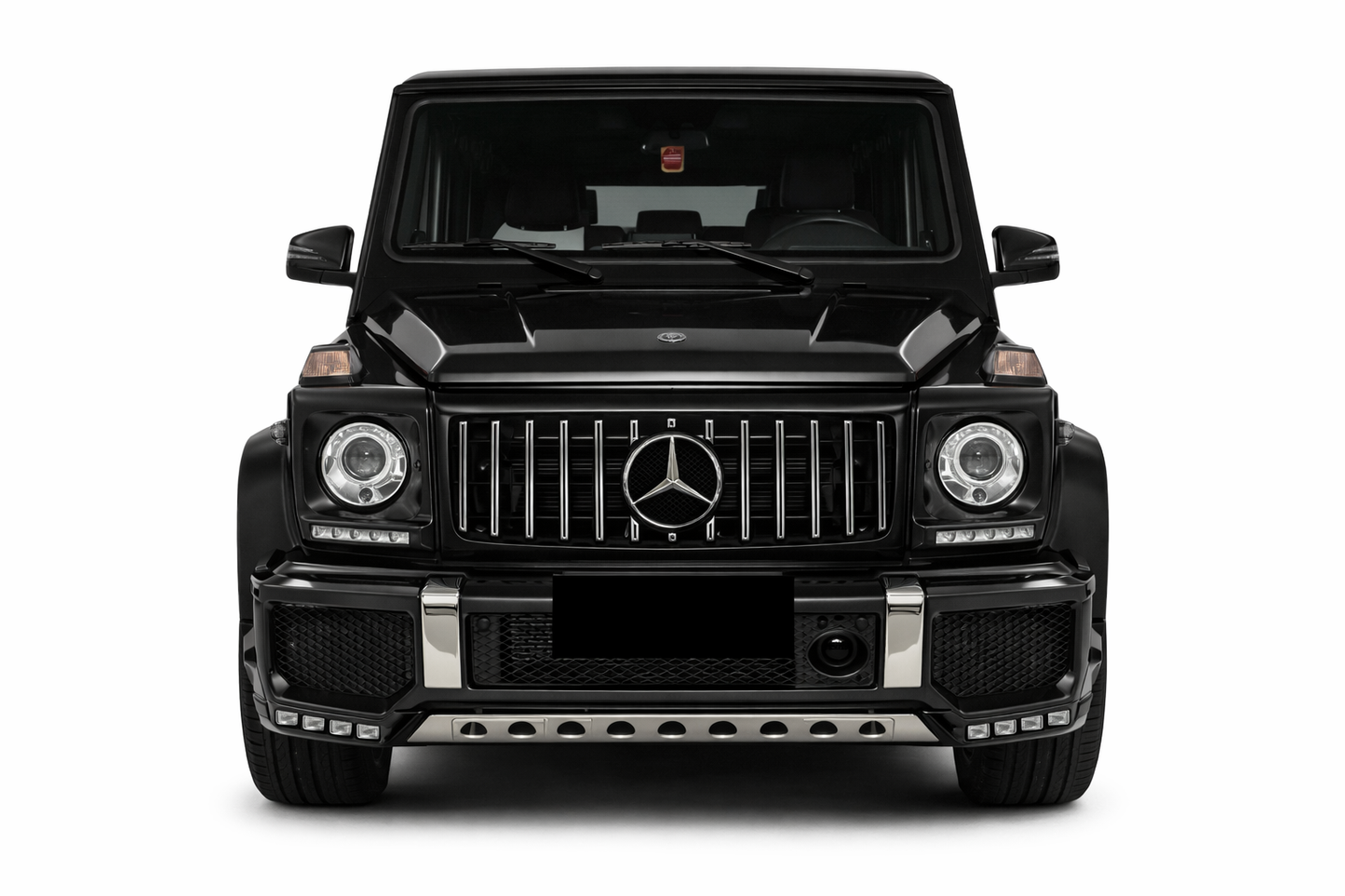 💫ART.9149 Griglia Sportiva Nero Cromato per MERCEDES W463 (90-12)💫