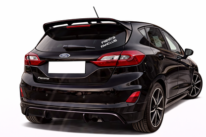 💫ART.2151 Spoiler Tetto Nero Lucido per Ford Fiesta MK8 2017-2021 Look RC💫