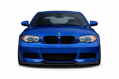 💫Splitter Anteriore Nero Lucido in ABS per BMW Serie 1 E82 E88 M-Pack💫