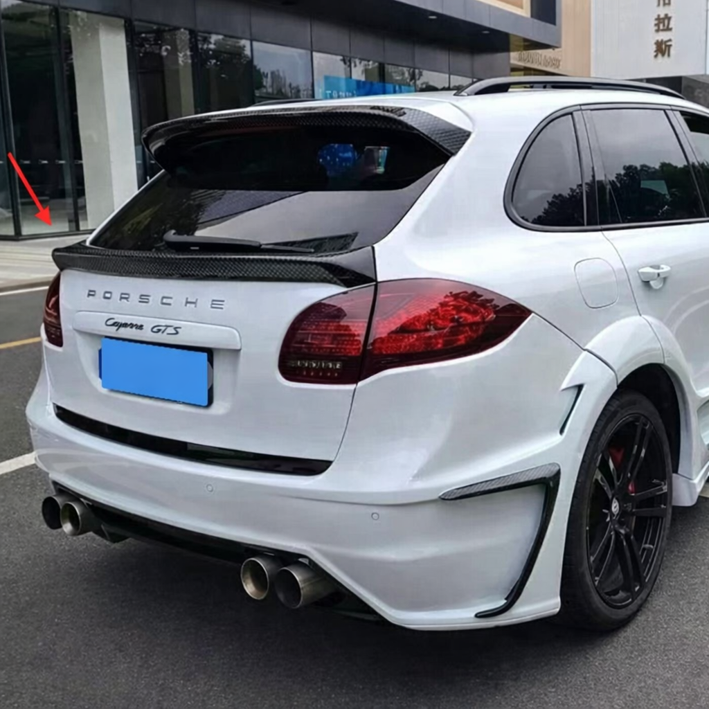 💫ART.8414 Spoiler Posteriore Carbon Look per Porsche Cayenne 958 2011-2014💫