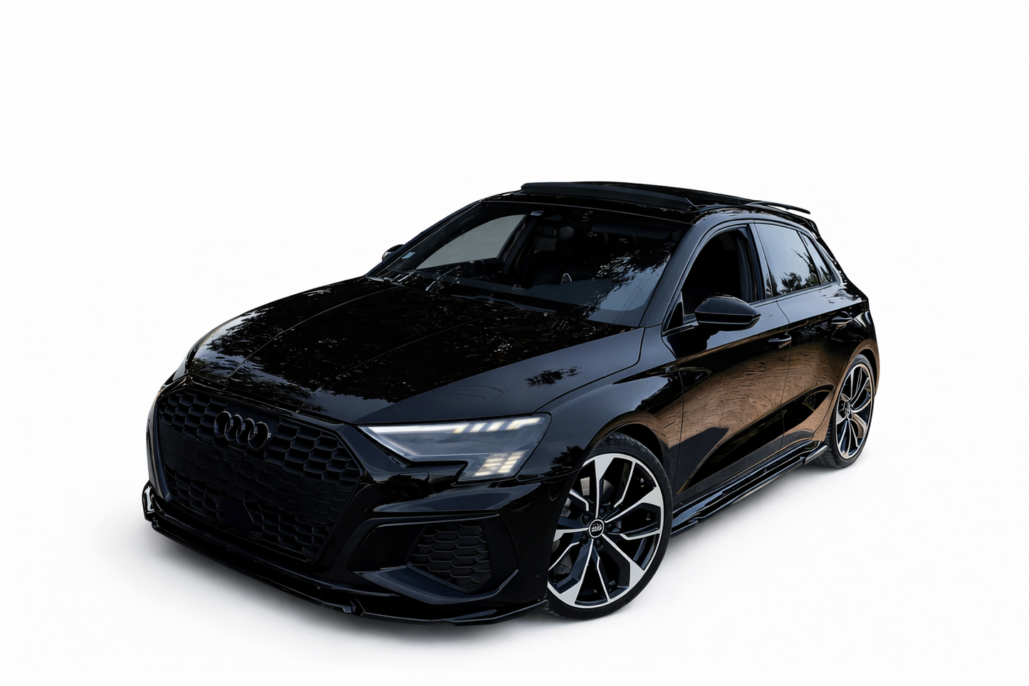💫SOTTO MINIGONNE A3 8Y S3 2020-2024 (Sedan/Sportback) NERO LUCIDO💫