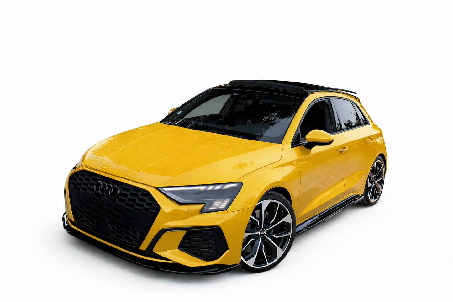 💫SOTTO MINIGONNE A3 8Y S3 2020-2024 (Sedan/Sportback) NERO LUCIDO💫