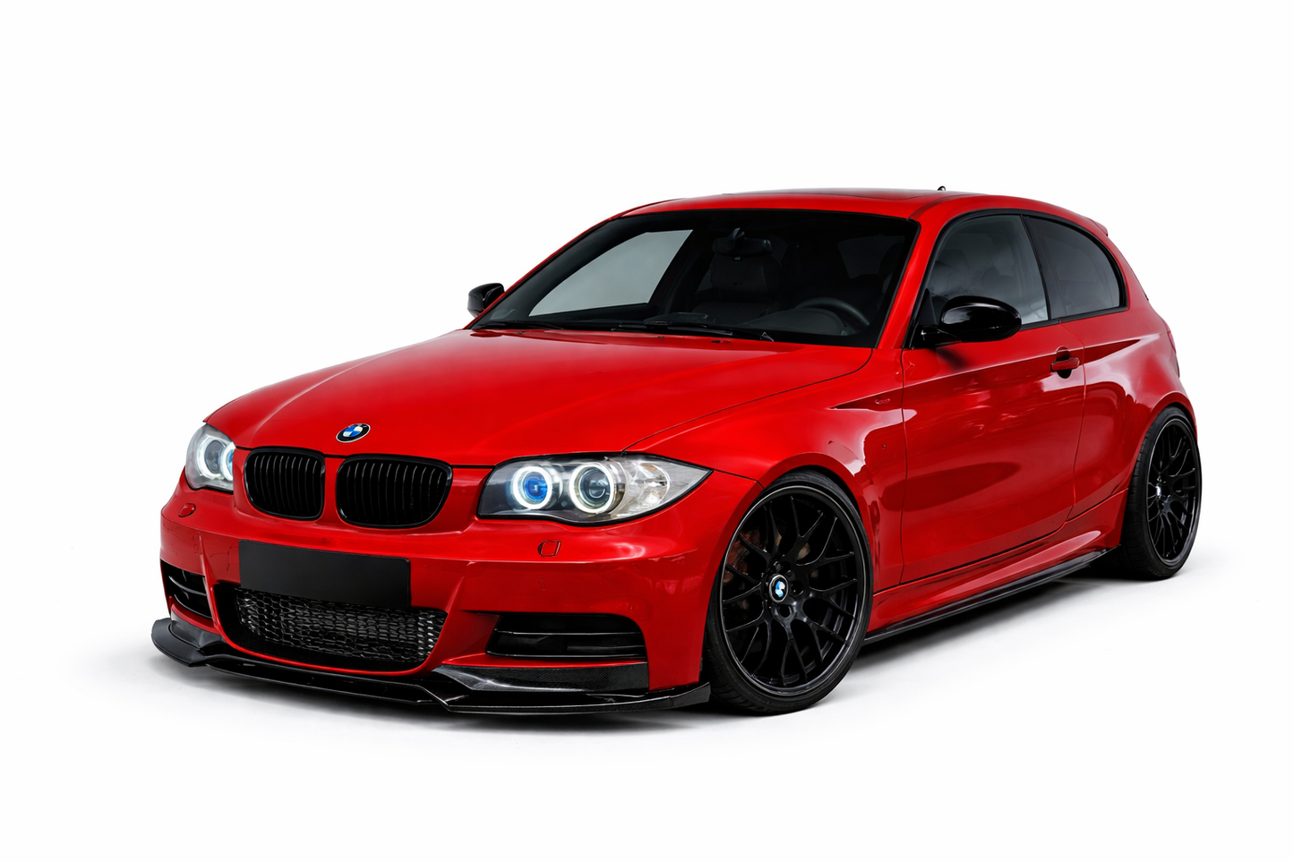 💫Sotto Minigonne in ABS per BMW Serie 1 M1 E81 E87 Nero💫