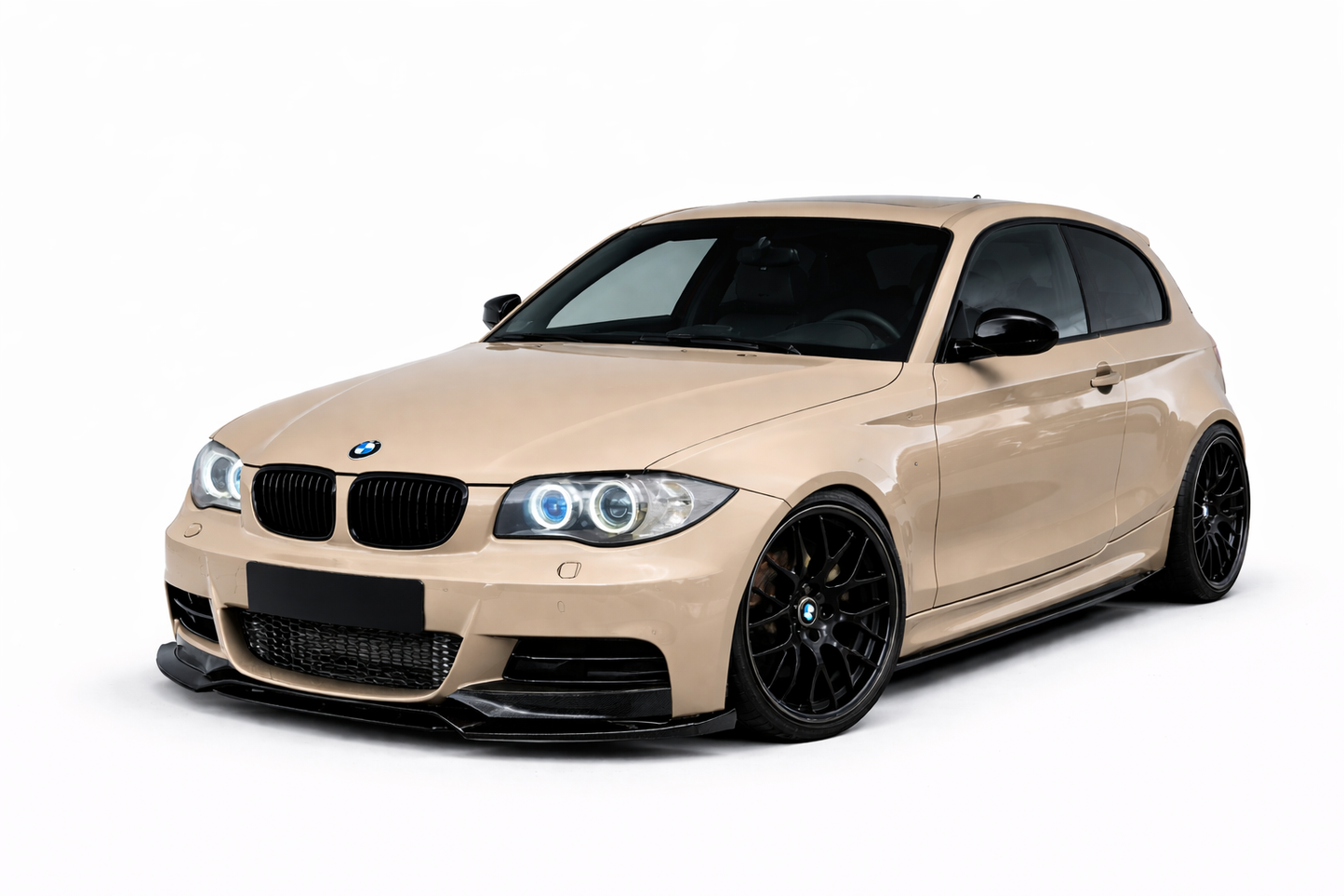💫Sotto Minigonne in ABS per BMW Serie 1 M1 E81 E87 Nero💫