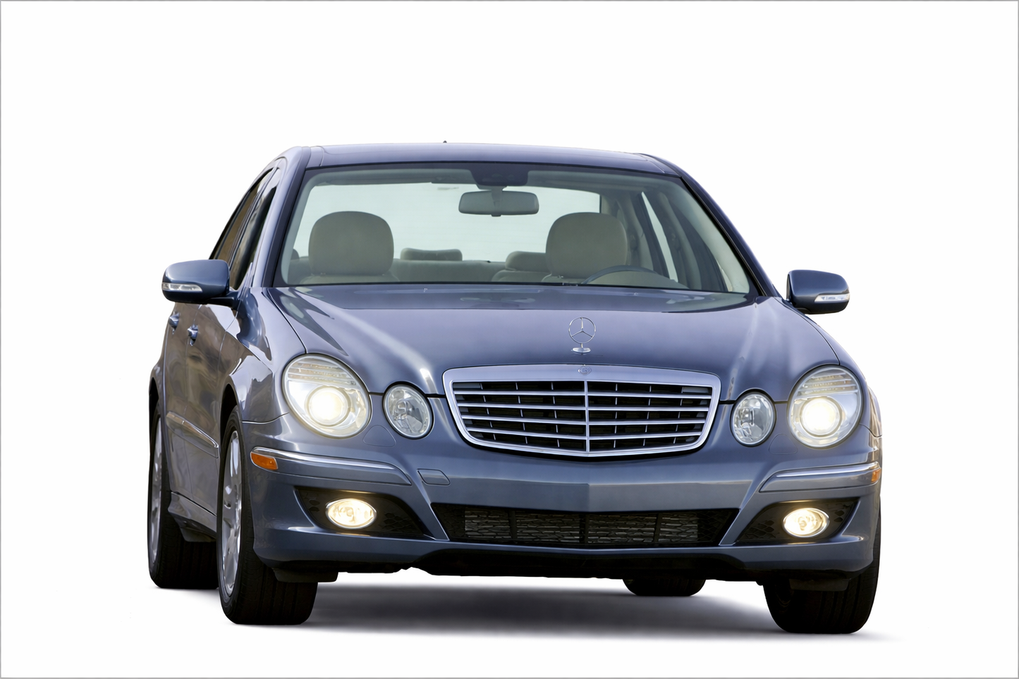 💫ART.9202 Griglia Nero Chromato per MERCEDES W211 / S211 2006-2009💫