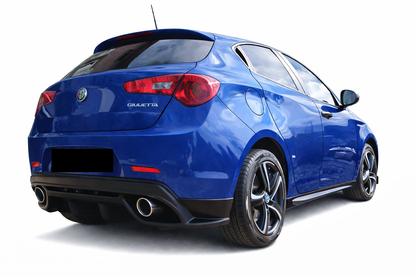 💫art.1229 Sotto Minigonne Nero Lucido per Alfa Romeo Giulietta💫