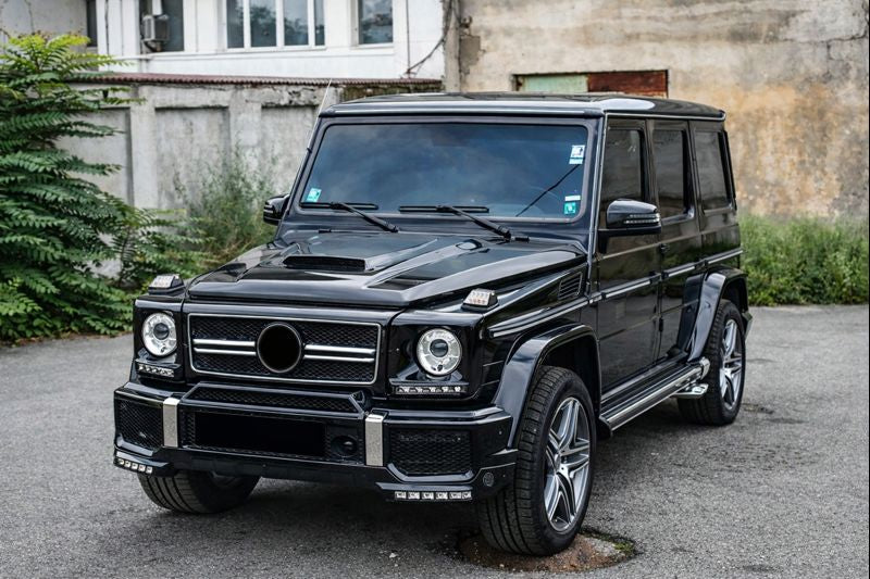 💫ART.7833 GRIGLIA Nera Cromata per MERCEDES Classe G W463 90-12💫
