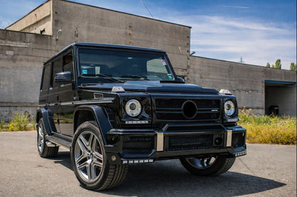 💫ART.7833 GRIGLIA Nera Cromata per MERCEDES Classe G W463 90-12💫
