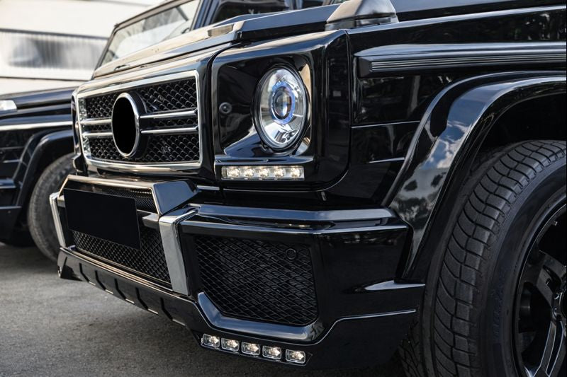 💫ART.7833 GRIGLIA Nera Cromata per MERCEDES Classe G W463 90-12💫