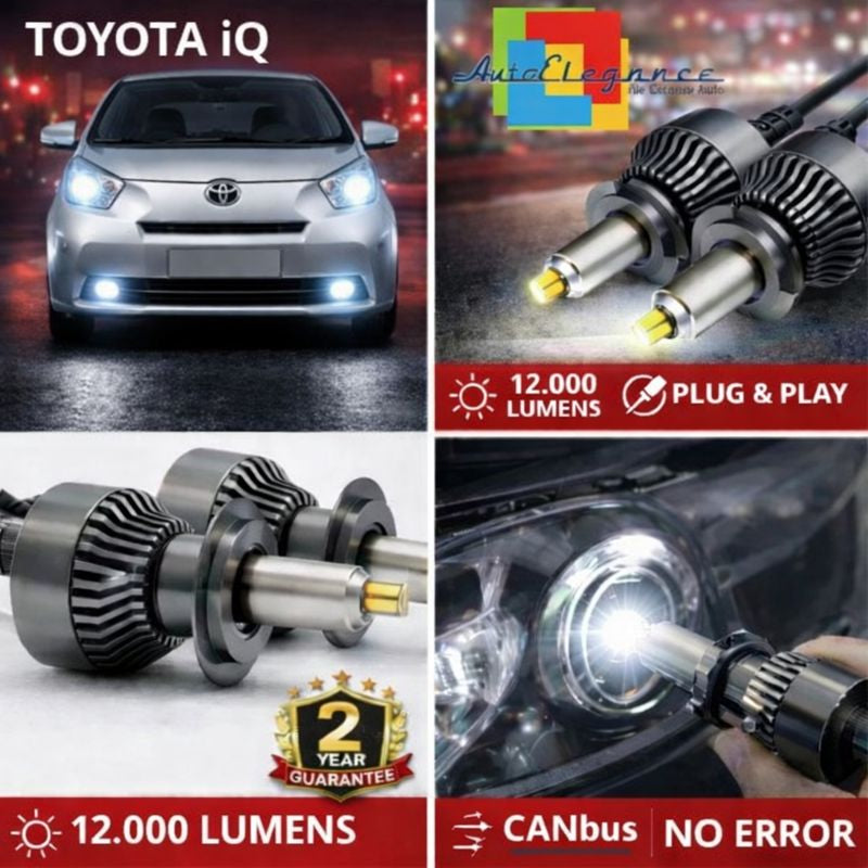 KIT LED per Toyota iQ ANABAGLIANTI H7 CANBUS Bianco 6500K 360 gradi