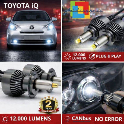 KIT LED per Toyota iQ ANABAGLIANTI H7 CANBUS Bianco 6500K 360 gradi