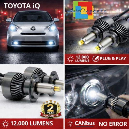 KIT LED per Toyota iQ ANABAGLIANTI H7 CANBUS Bianco 6500K 360 gradi