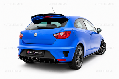 💫ART.9753 SPOILER POSTERIORE SEAT IBIZA 4 SPORT-COUPE  NERO LUCIDO💫