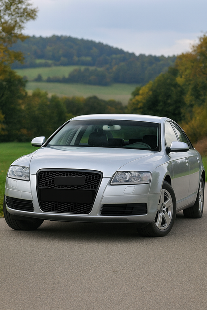 ✨ART.5619 GRIGLIA SPORT GLOSSY BLACK ADATTO PER AUDI A6 (C6) 04.04-08✨