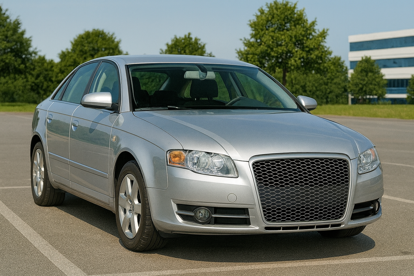 ✨ART.5642 GRIGLIA SPORT SILVER ADATTO PER AUDI A4 (B7) 11.04-03.08✨