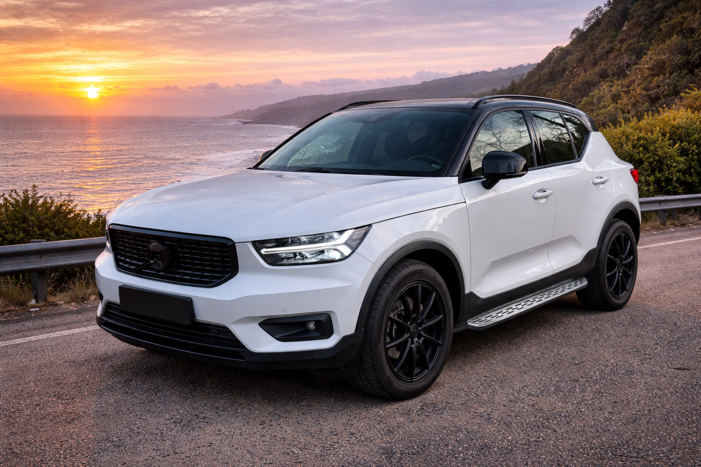 💫ART.7928 Pedane Laterali in Alluminio Look OE per Volvo XC40 2017+💫