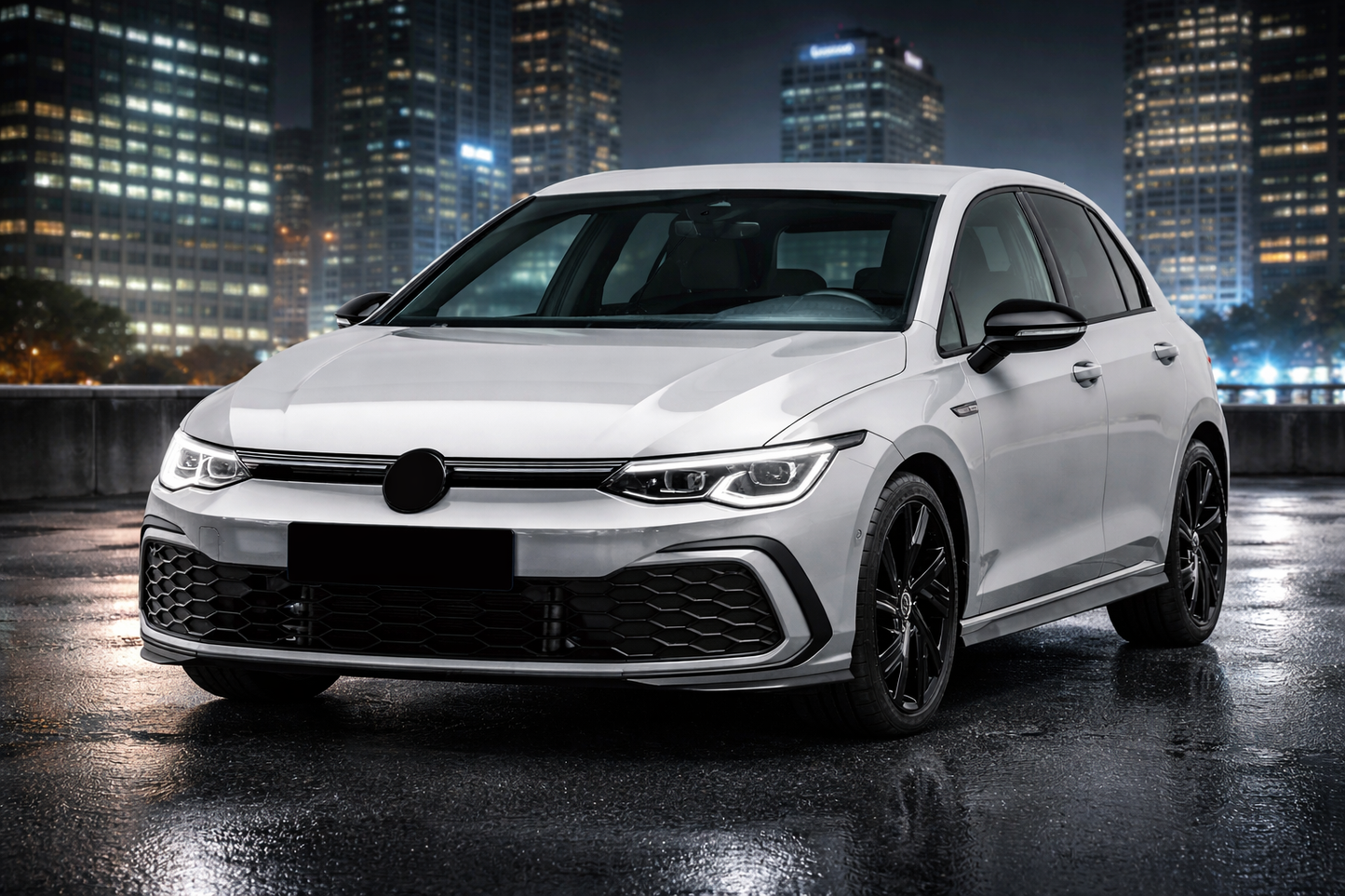 💫ART.7936 Griglia Look Sportivo (Nero Lucido) per VW Golf 8 2019+💫