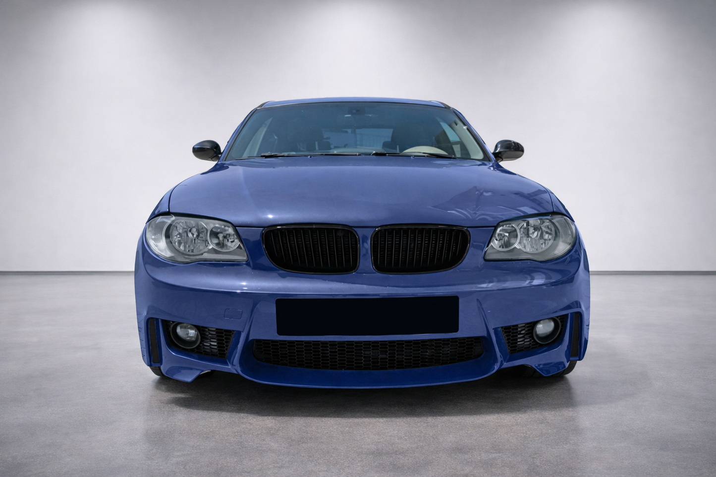 💫ART.7944 Paraurti Anteriore Sportivo + Griglia per BMW Serie 1 04-13💫