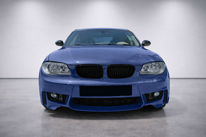 💫ART.7944 Paraurti Anteriore Sportivo + Griglia per BMW Serie 1 04-13💫