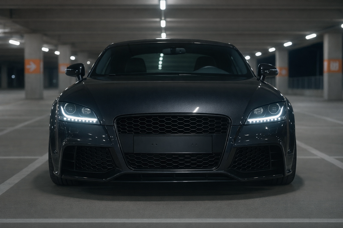 😍ART.5779 GRIGLIA SPORT NERA ADATTO PER AUDI TT 06-14😍