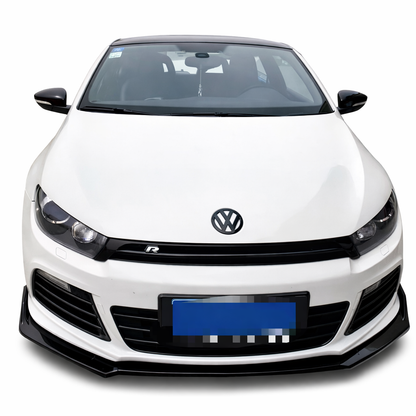 💫ART.8543 Splitter Anteriore Nero Lucido per VW Scirocco R 2009-2015💫