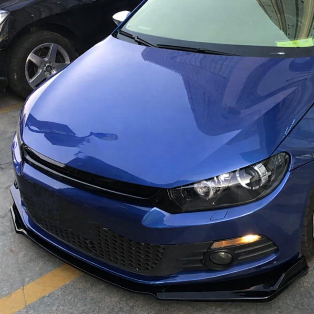 💫ART.8543 Splitter Anteriore Nero Lucido per VW Scirocco R 2009-2015💫