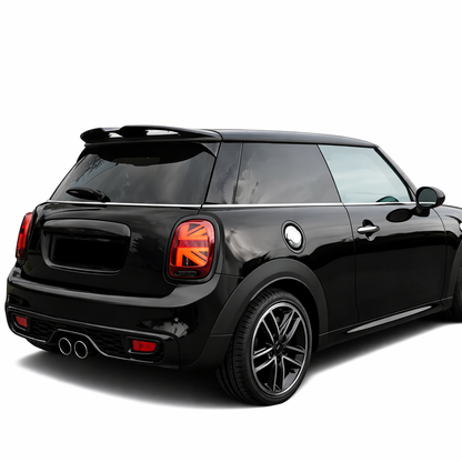 🔥ART.9494 SPOILER DA TETTO PER MINI F55 - F56 IN ABS NERO LUCIDO / 2014-2021🔥