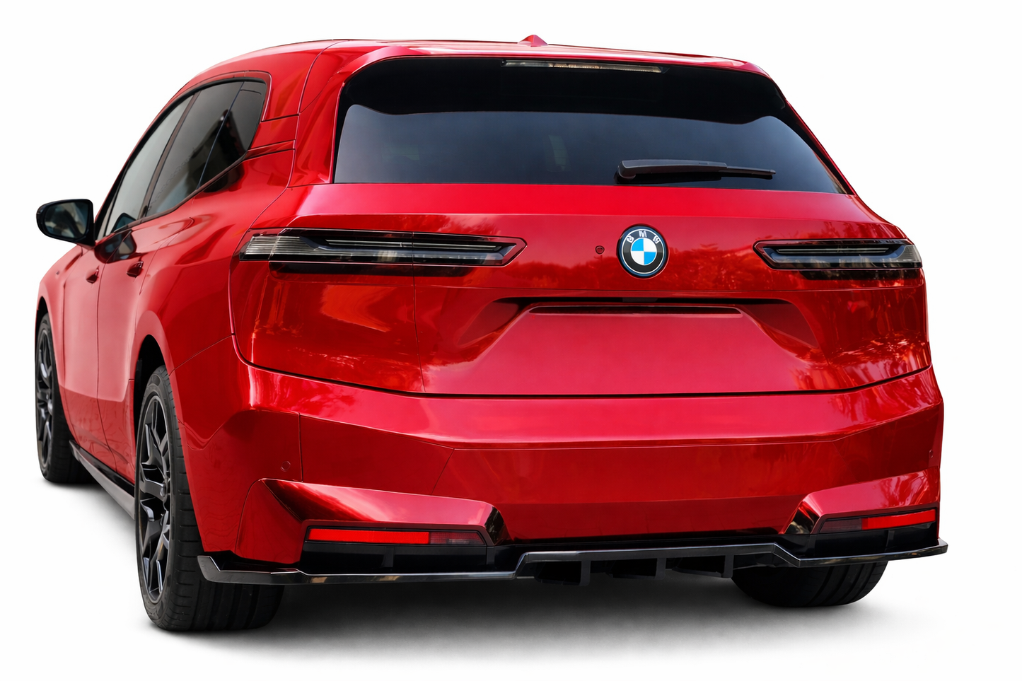 💕ART.2121 FLAP DIFFUSORE BMW iX i20 2021+ MSPORT NERO LUCIDO💕