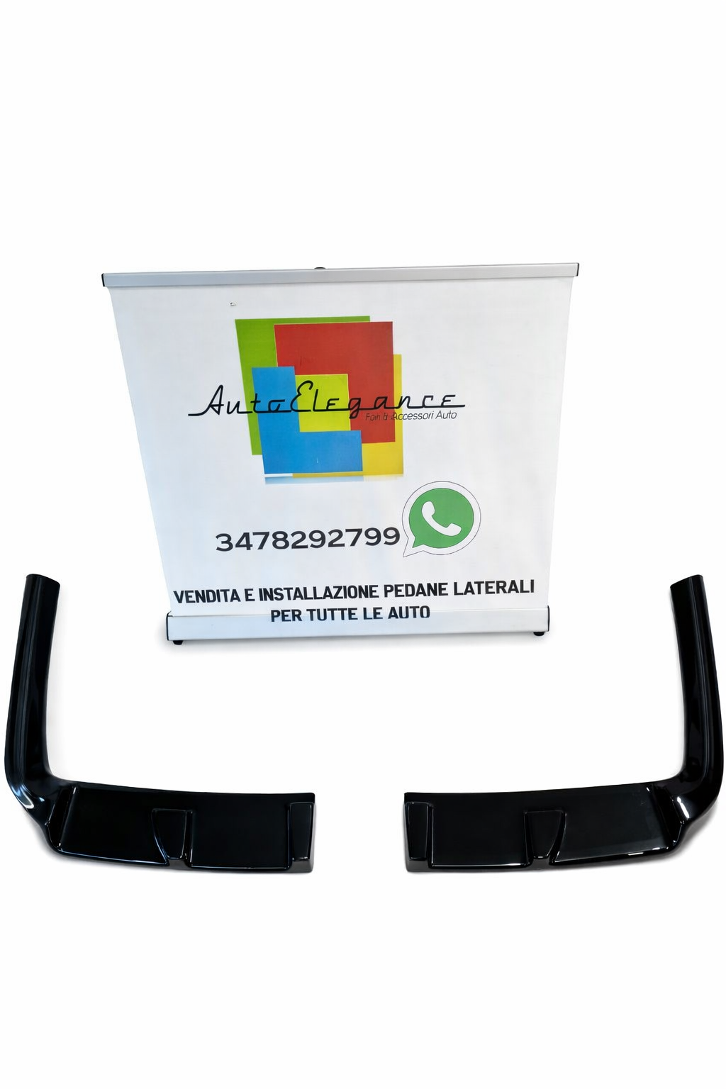 💕ART.1103 FLAP DIFFUSORE BMW SERIE 5 F10 F11 LOOK M5  NERO LUCIDO💕