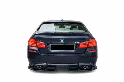 💕ART.1103 FLAP DIFFUSORE BMW SERIE 5 F10 F11 LOOK M5  NERO LUCIDO💕