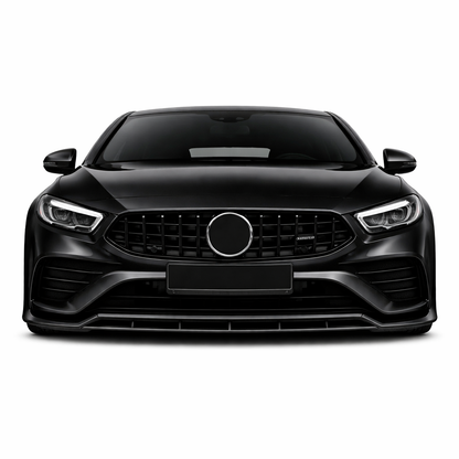 🔥ART.9479 SPLITTER PER MERCEDES  A W177 IN ABS NERO LUCIDO 2024+ (4 PEZZI)🔥