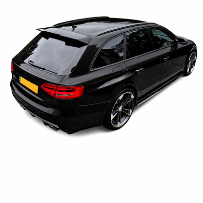 🔥ART.9480 SPOILER TETTO PER AUDI A4 B8 AVANT, NERO LUCIDO IN ABS 08-15🔥