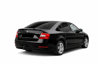 💕ART.1129 SPOILER SKODA OCTAVIA MK3 2012-2020 LOOK F80 NERO LUCIDO💕