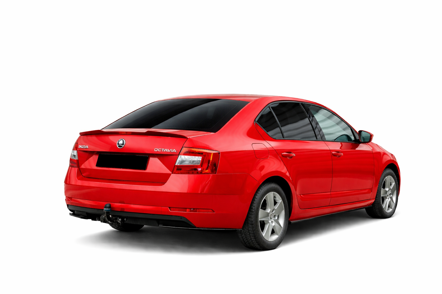 💕ART.1129 SPOILER SKODA OCTAVIA MK3 2012-2020 LOOK F80 NERO LUCIDO💕